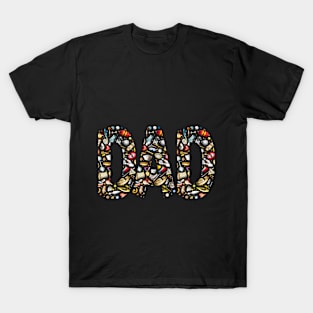 Give sports. A design for all sports-loving parents. Gift idea for dad on his father's day. Father's day T-Shirt